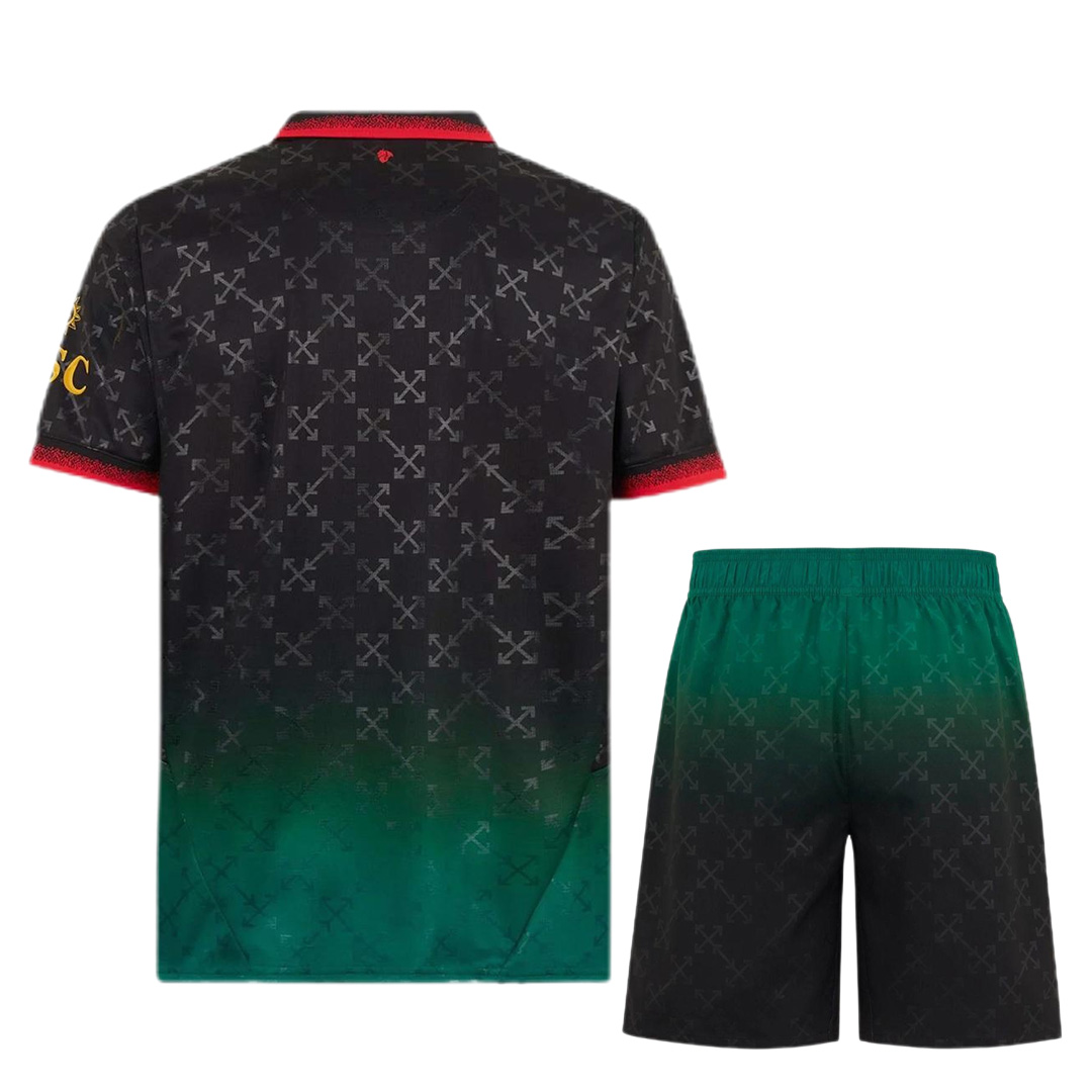 AC Milan Fourth Kit 2024/25 (back view)