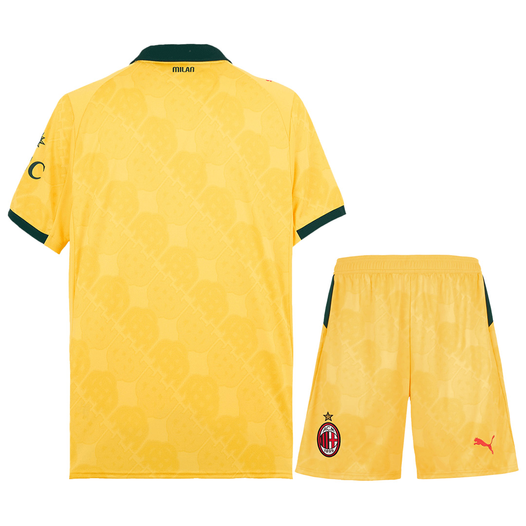 AC Milan Third Jersey Kit 2025/26 (back view)