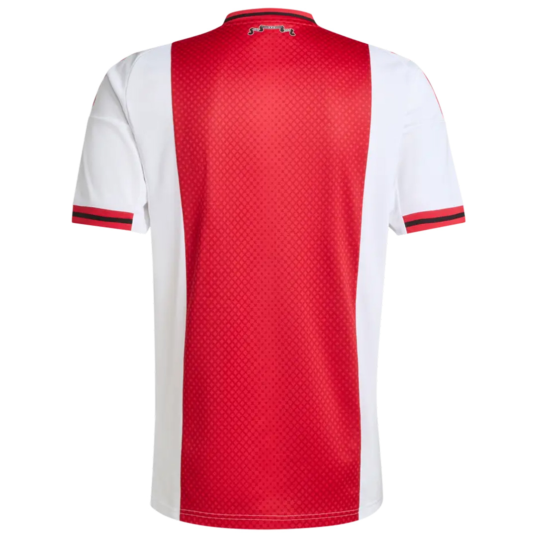 Ajax Home Jersey 2025/26 (back view)