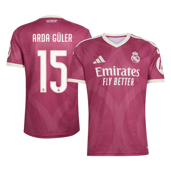 ARDA GÜLER #15 Real Madrid Third Jersey 2026/27