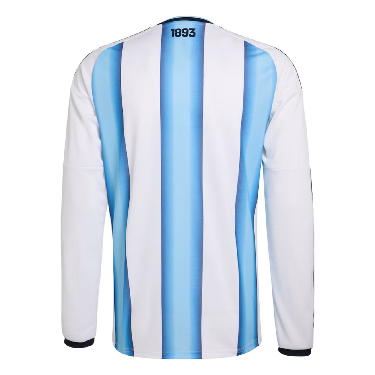 Argentina Home Long Sleeve Jersey World Cup 2026 (back view)