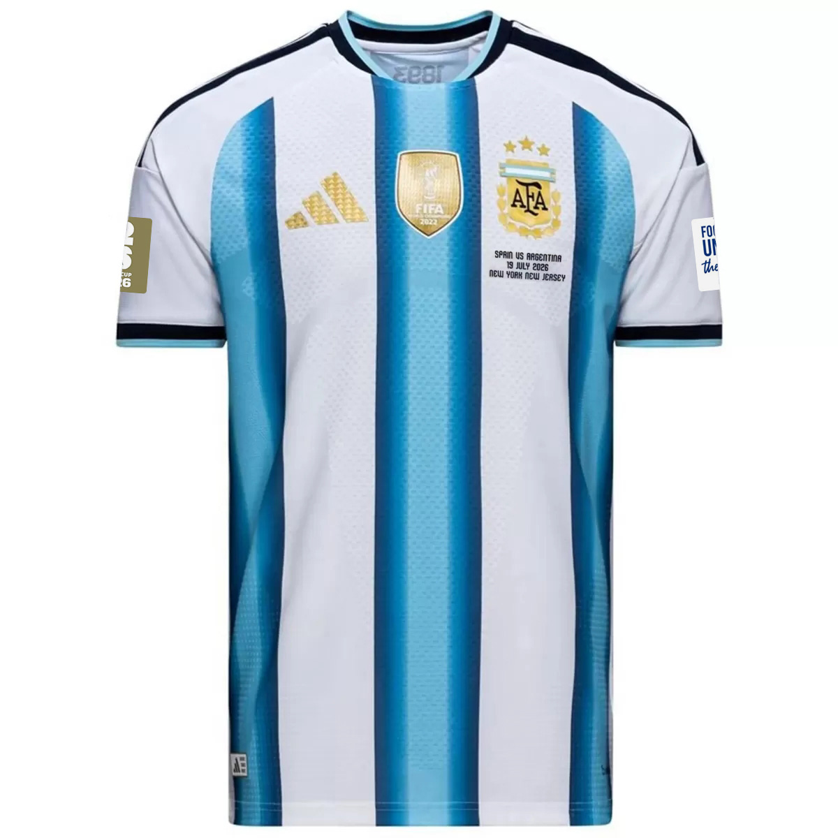 Argentina Home World Cup Final Version Match Jersey Player Edition 2026