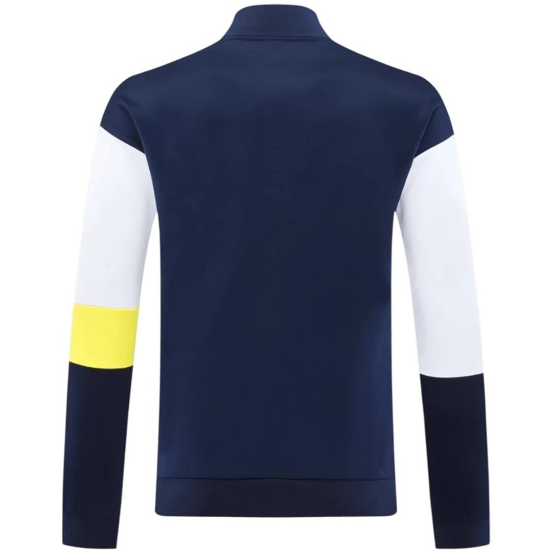 Arsenal Anthem Jacket Navy & Red 2025/26 (back view)
