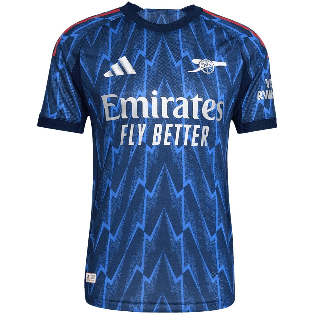 Arsenal Away Match Jersey Player Version 2025/26
