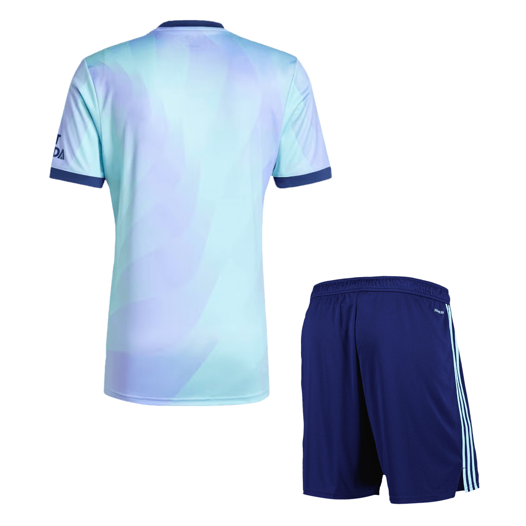 Arsenal Third Jersey Kit 2024/25 (back view)