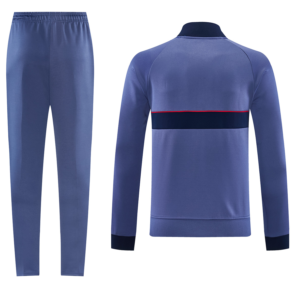 Arsenal Training Tracksuit Kit(Jacket+Pants) Blue 2026/27 (back view)
