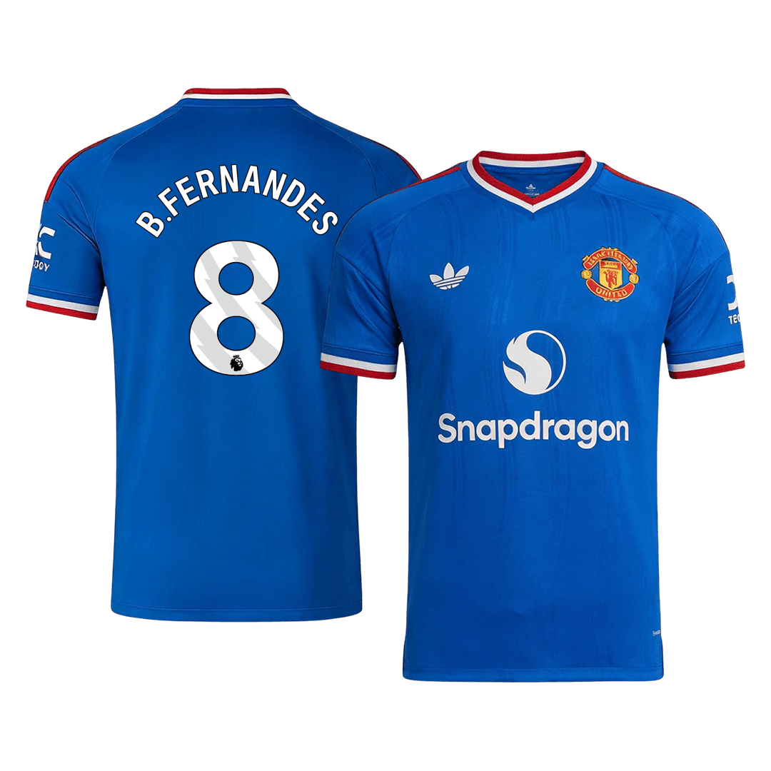 B. FERNANDES #8 Manchester United Away Jersey 2026/27