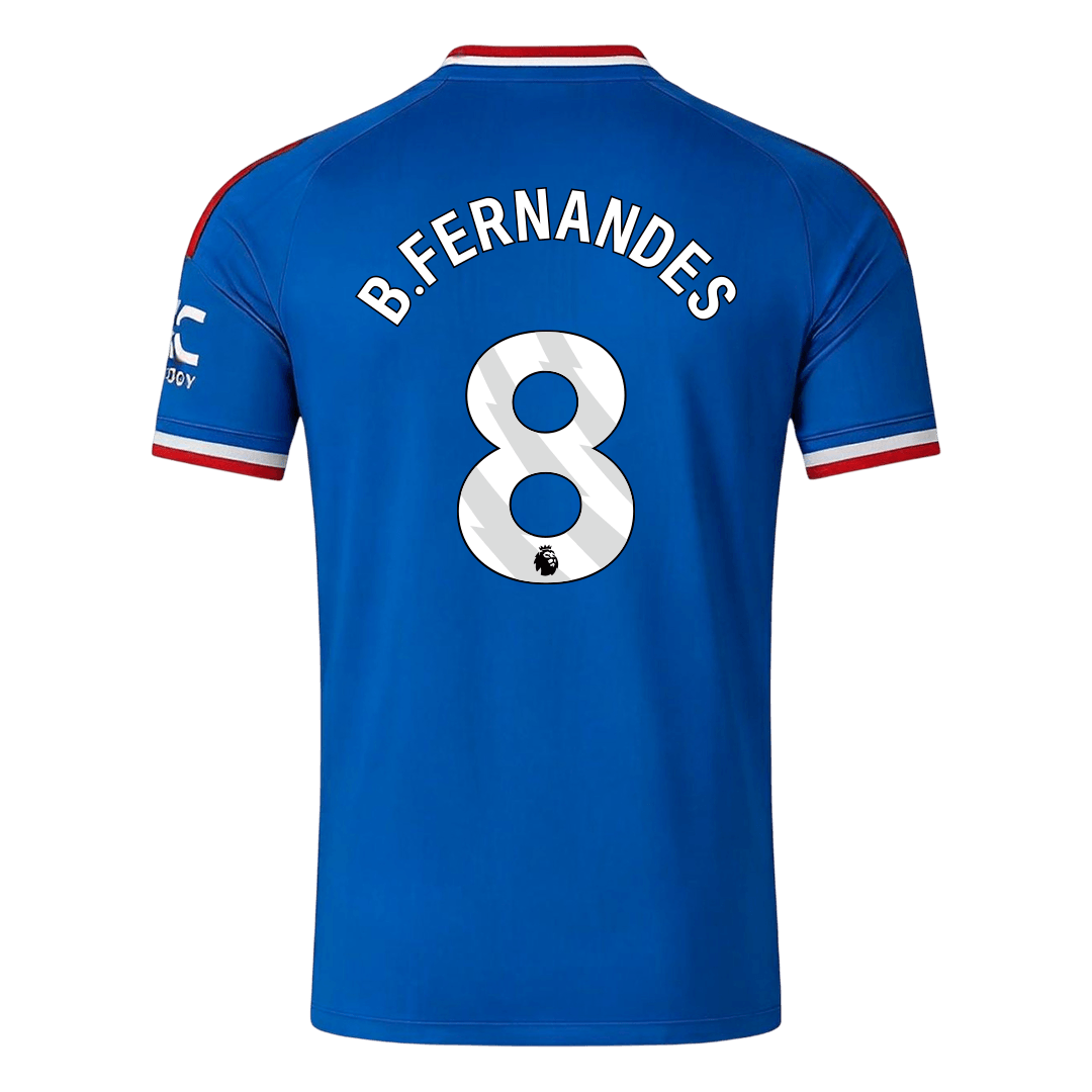 B. FERNANDES #8 Manchester United Away Jersey 2026/27 (back view)