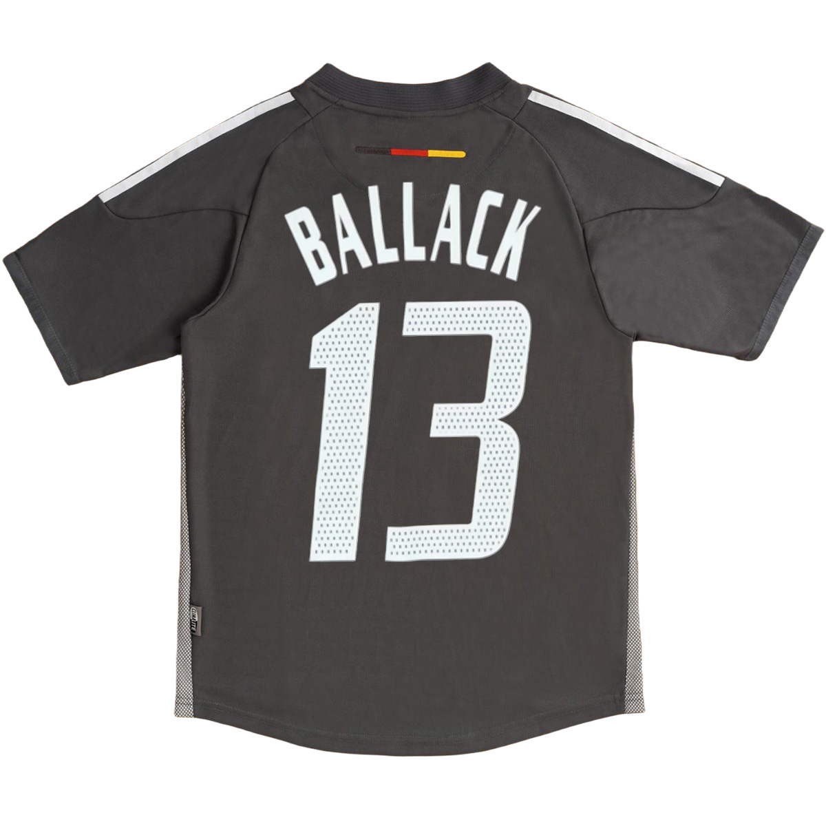 Ballack #13 Retro Germany Away Jersey World Cup 2002