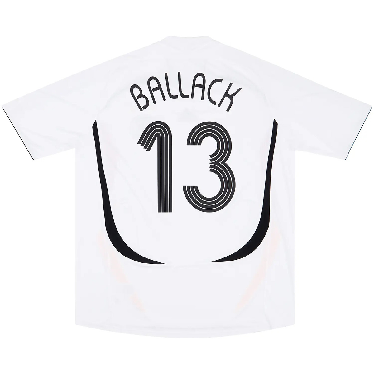 Ballack #13 Retro Germany Home Jersey World Cup 2006