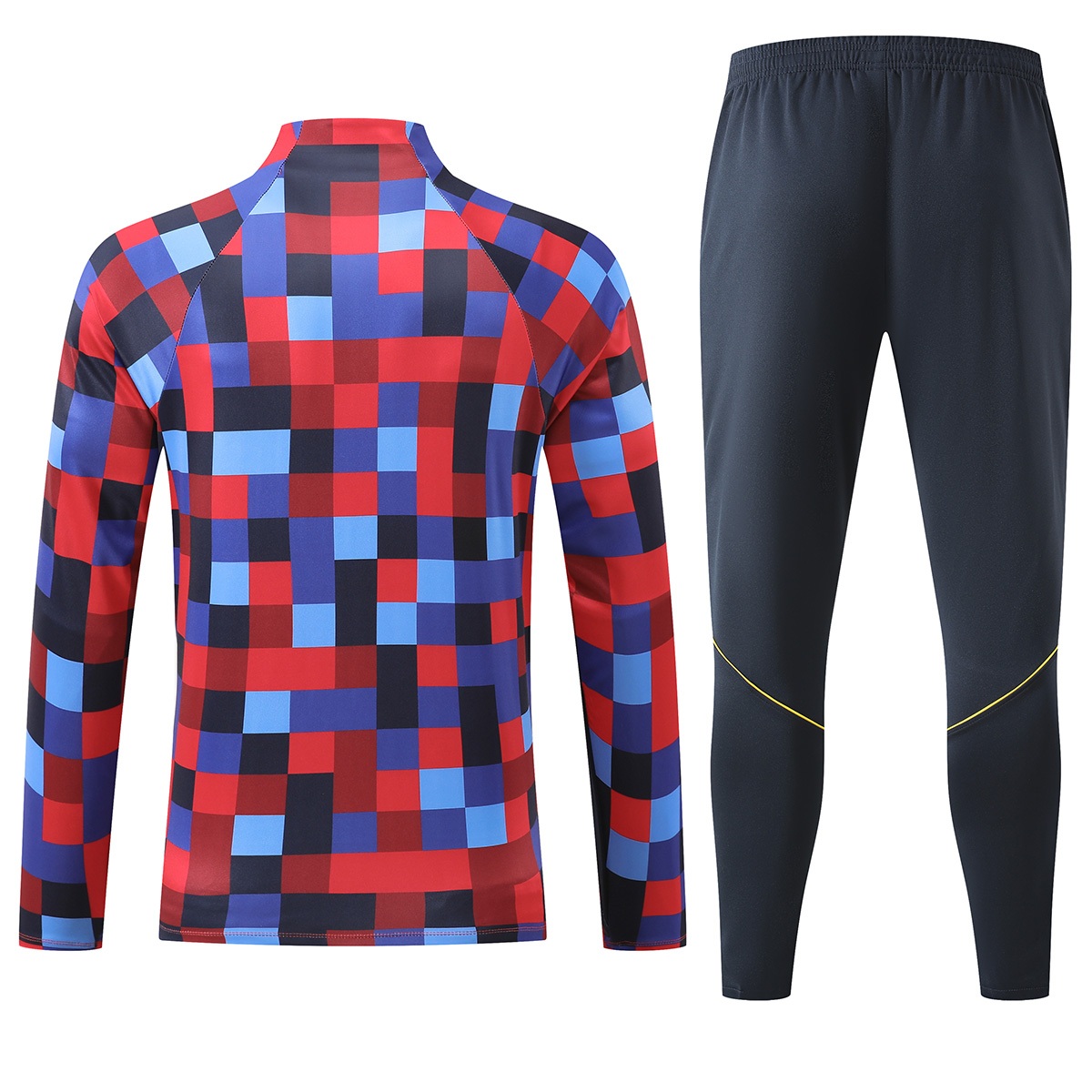 Barcelona 1/4 Zipper Sweat Kit(Top+Pants) Colour 2026/27 (back view)