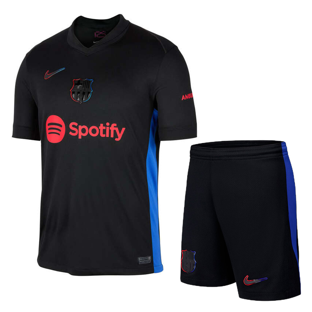 Barcelona Away Jersey Kit 2024/25 (back view)