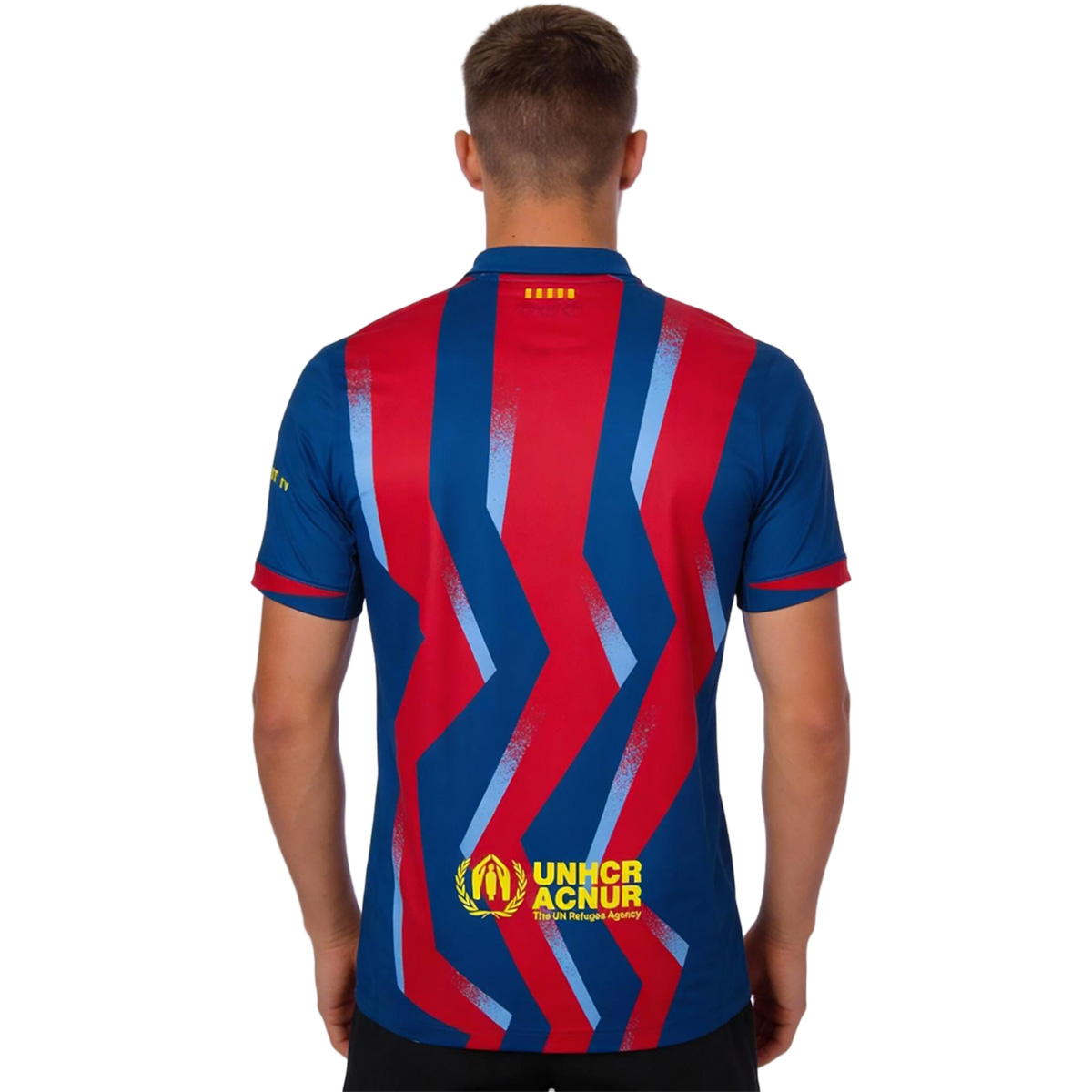 Barcelona Fourth 'El Clásico' Jersey 2025/26 (back view)