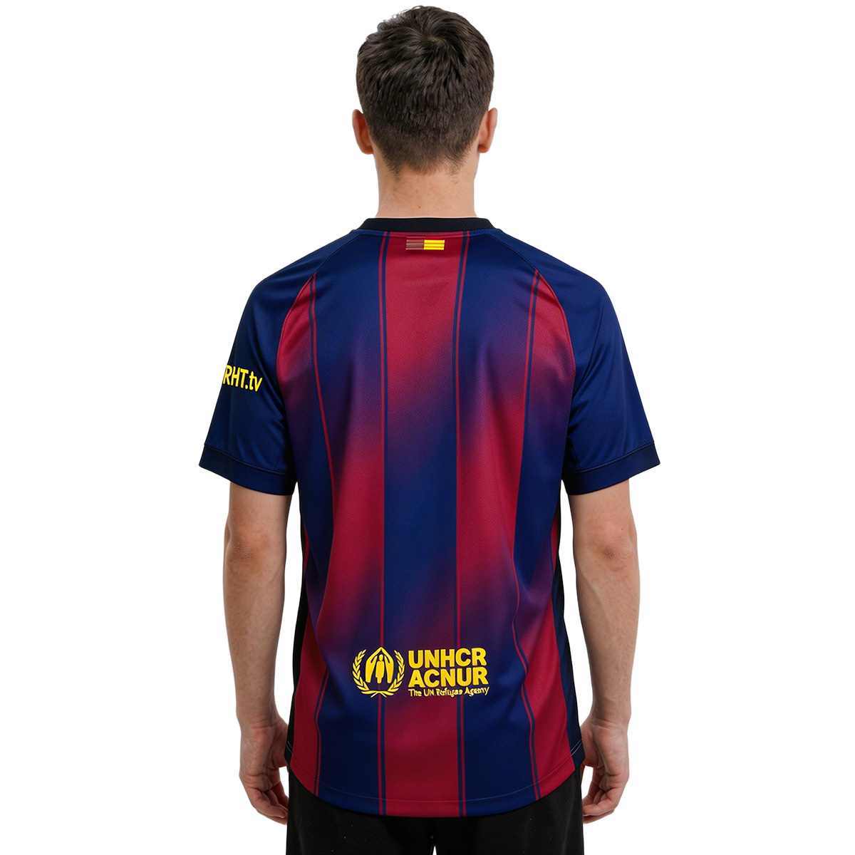 Barcelona Home Jersey 2025/26 (back view)