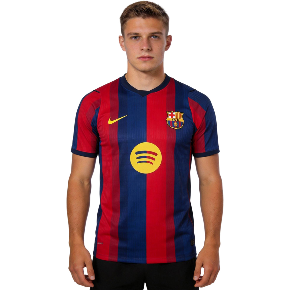 Barcelona Home Match Jersey Player Version 2026/27 (back view)