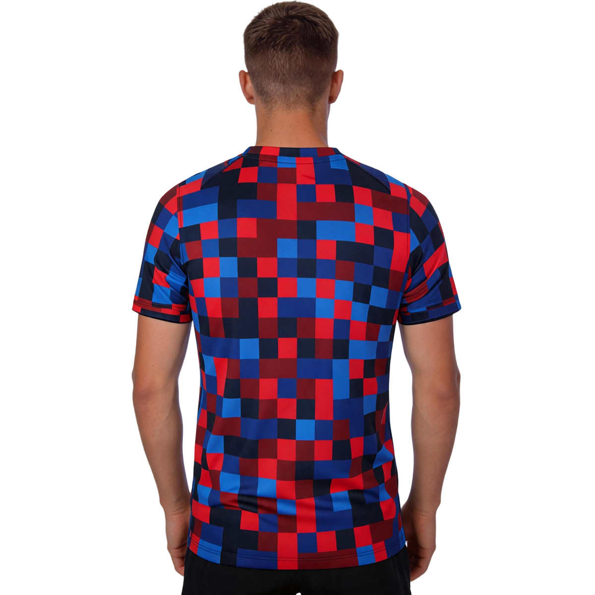 Barcelona Pre-Match Training Jersey 2026/27 (back view)