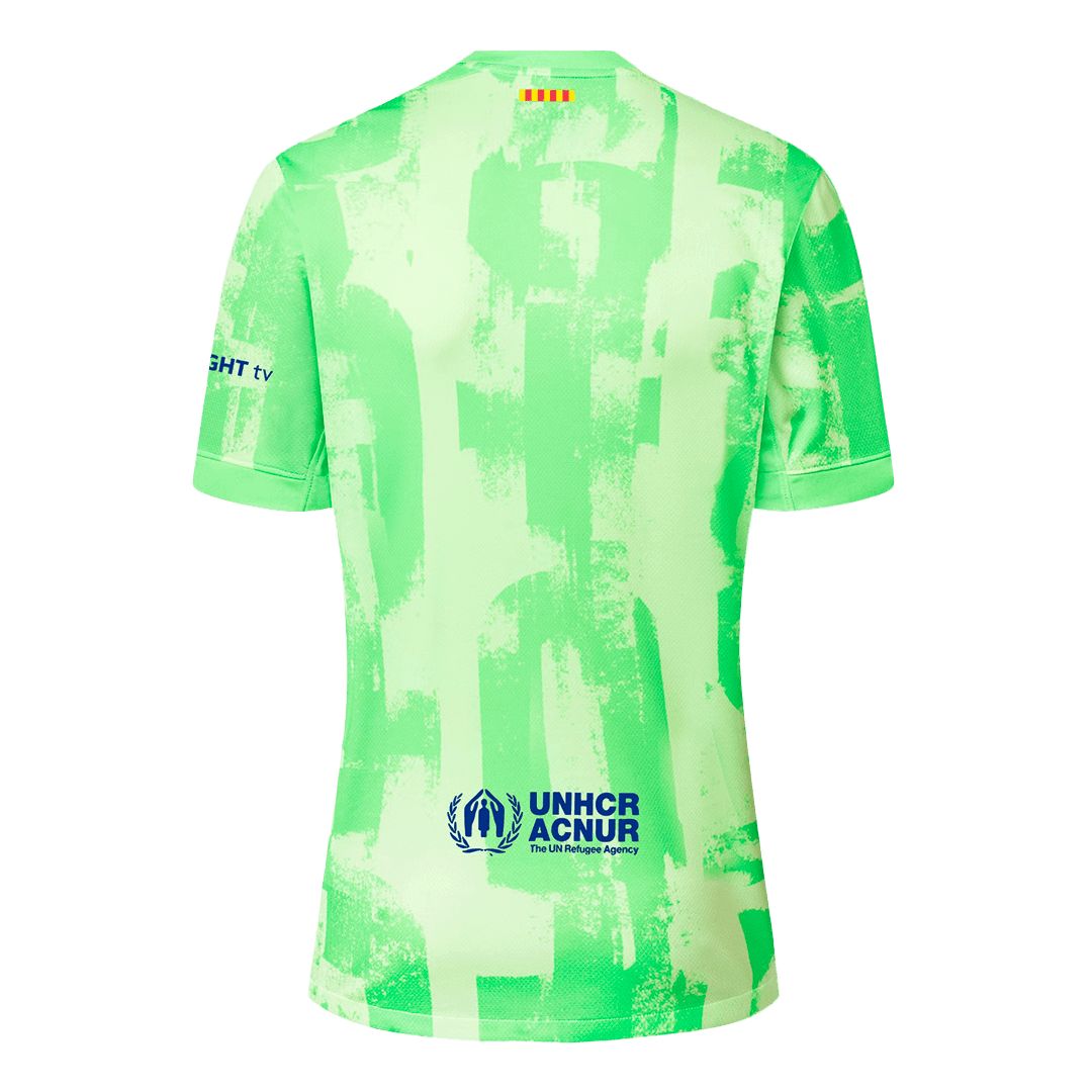 Barcelona Third Jersey 2024/25 (back view)