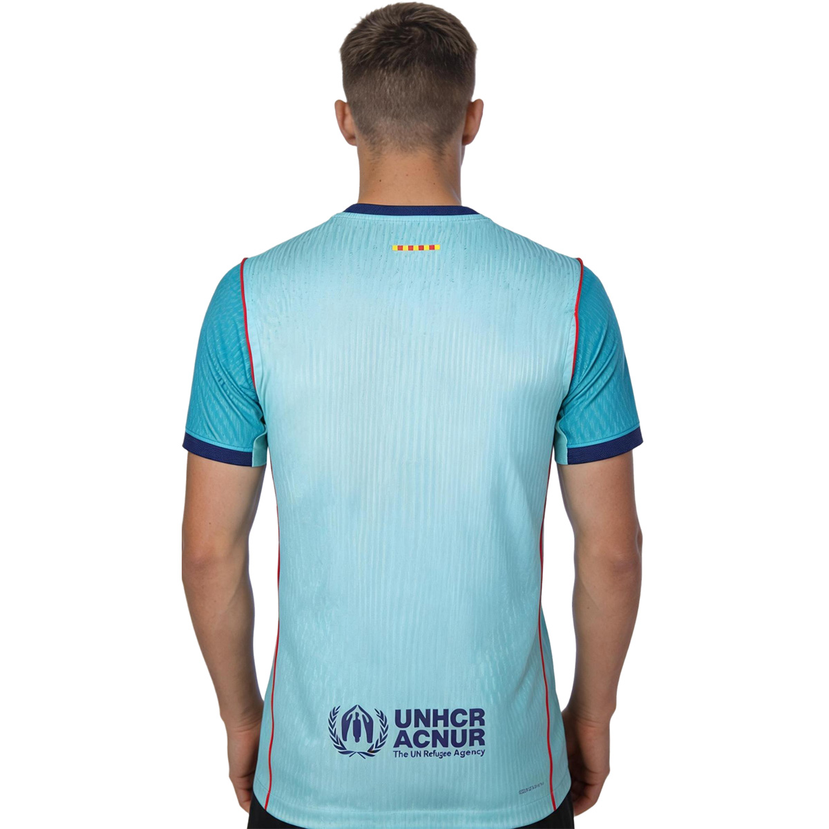 Barcelona Third Match Jersey Player Version 2026/27 (back view)