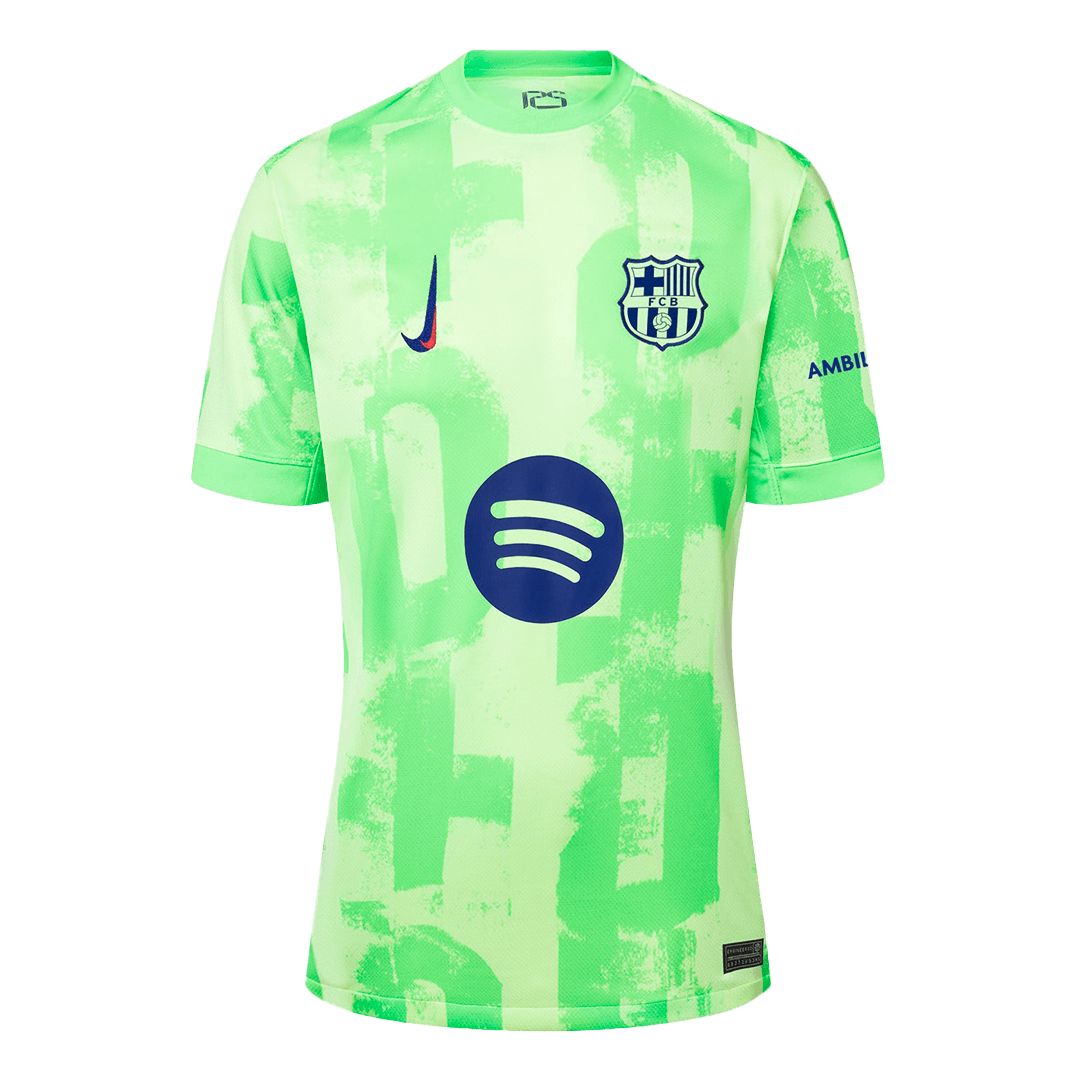 Barcelona Third Spotify Logo Without Text Jersey 2024/25 (back view)