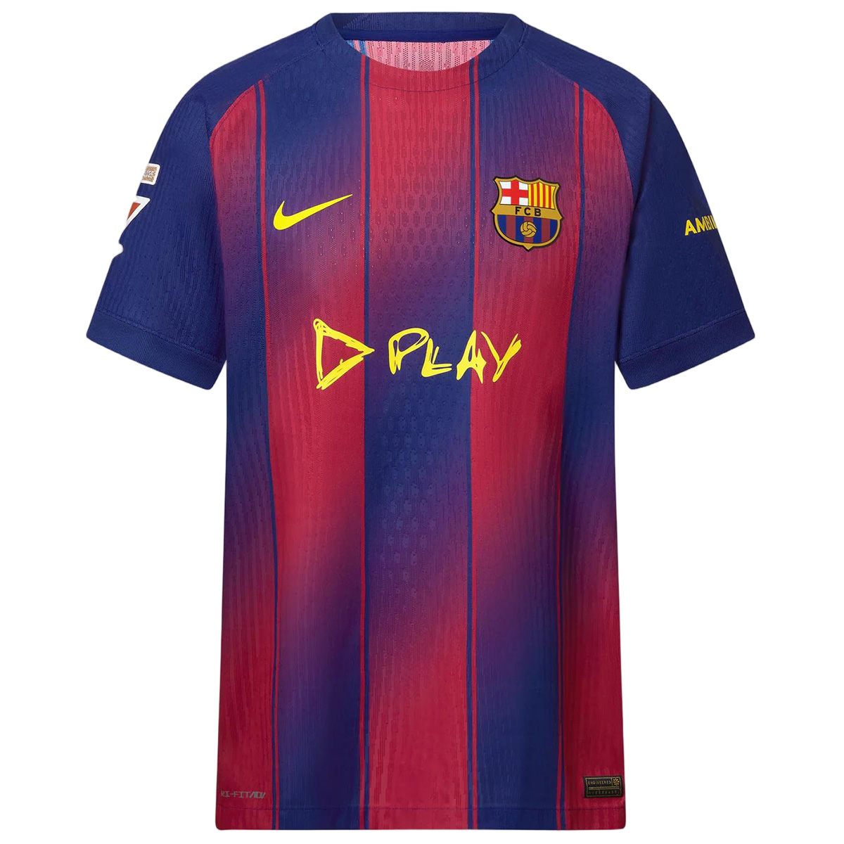 Barcelona x Ed Sheeran Match Jersey Limited Edition 2025/26 (back view)