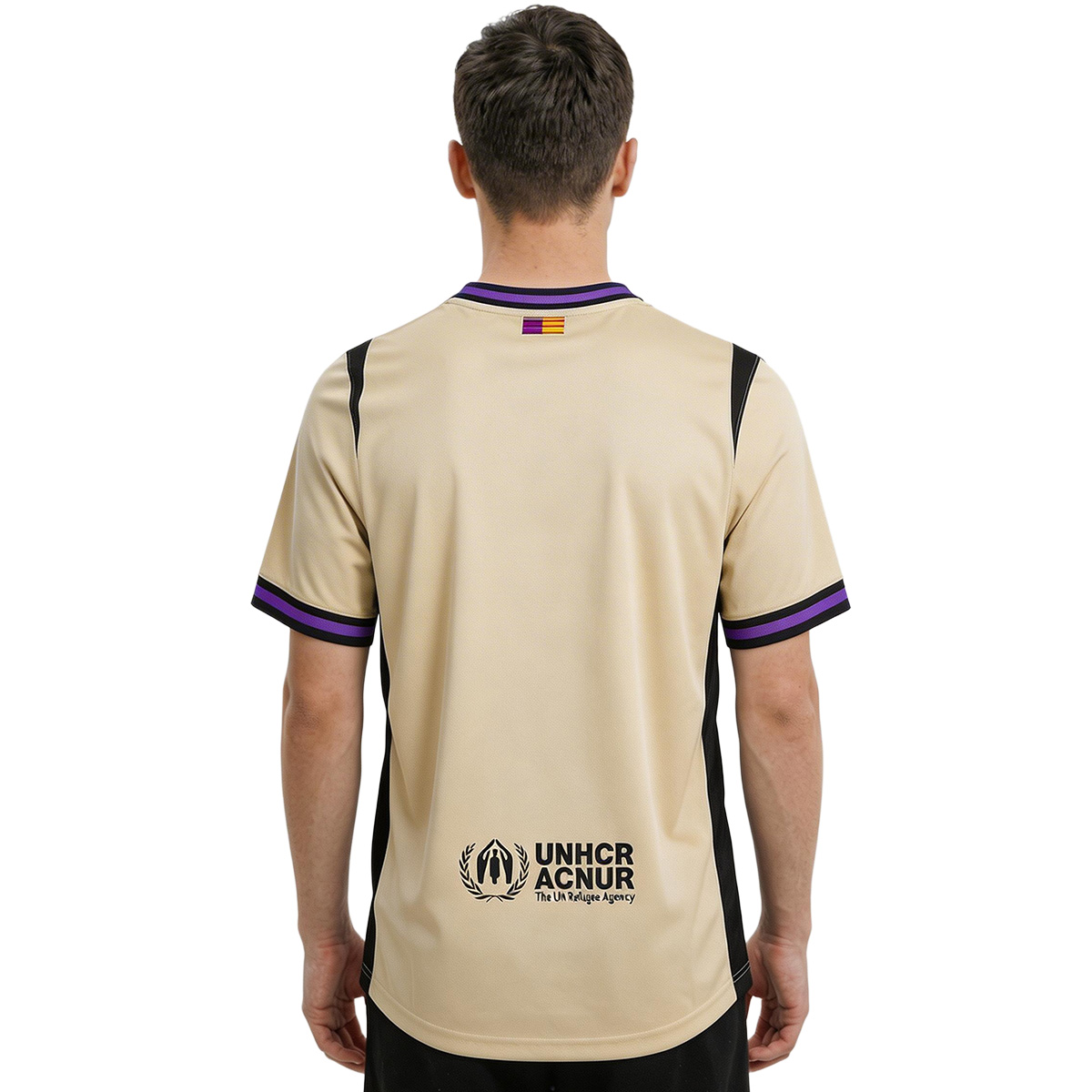 Barcelona x Kobe Bryant Away Jersey 2025/26 (back view)