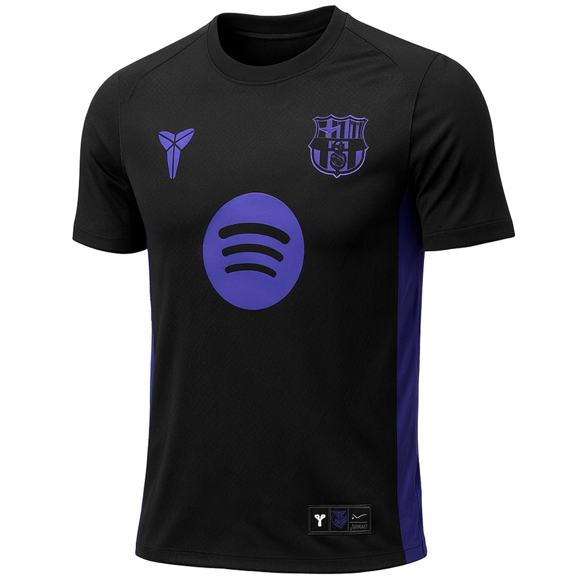 Barcelona x Kobe Bryant 'Mamba' Pre-Match Jersey 2025/26 (back view)