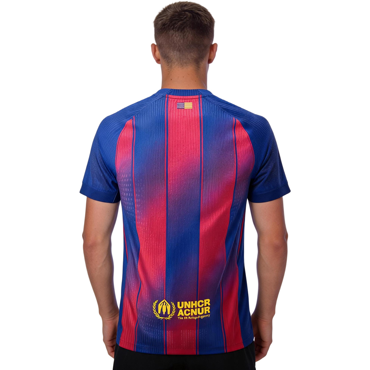 Barcelona x Olivia Rodrigo Home Match Jersey Player Version 2025/26 (back view)