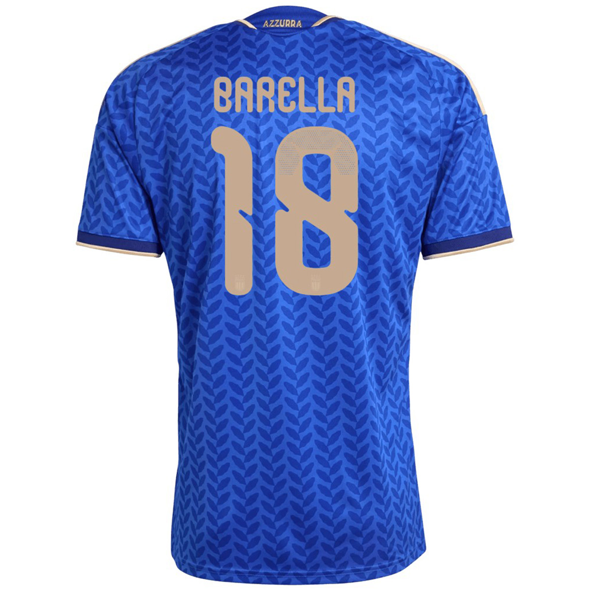 BARELLA #18 Italy Home Jersey World Cup 2026