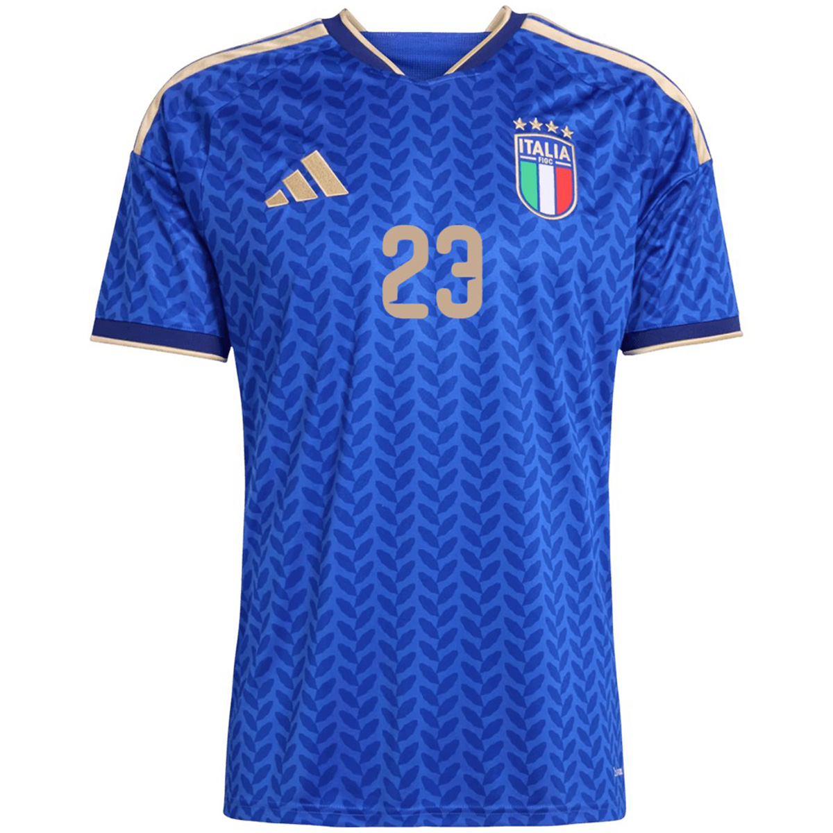 BASTONI #23 Italy Home Jersey World Cup 2026 (back view)