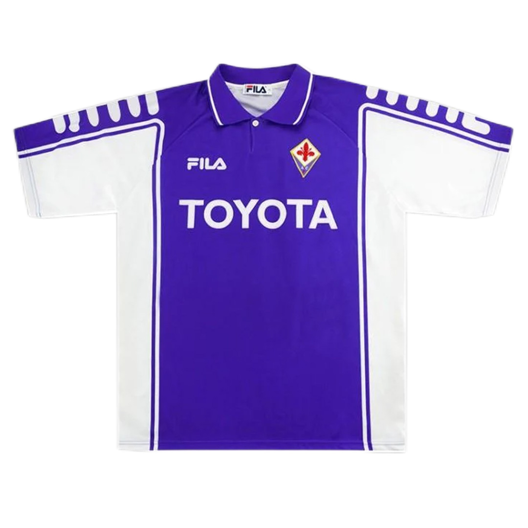 BATISTUTA #9 Fiorentina Home Jersey 1999/00 (back view)