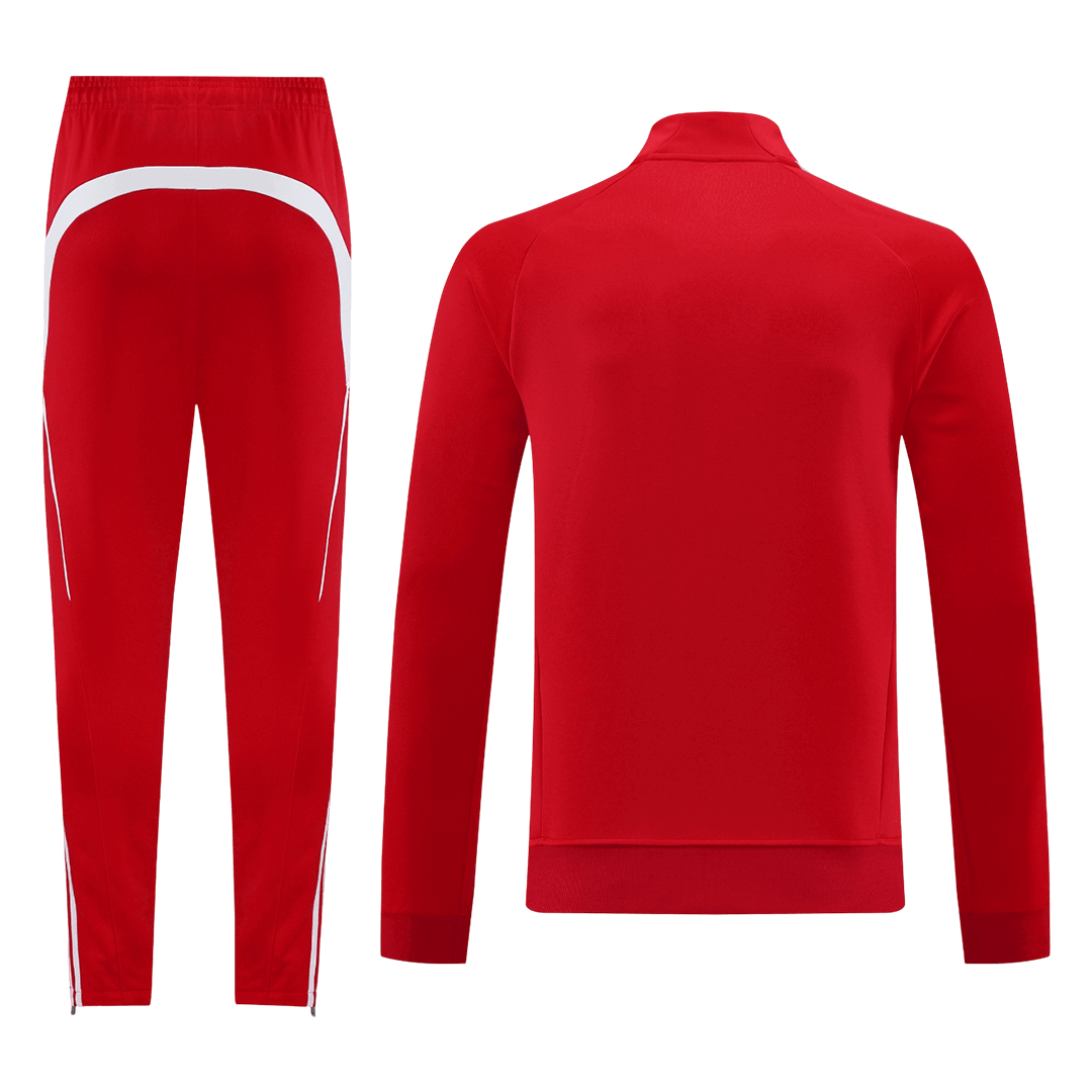 Bayern Munich Anthem Jacket Kit Red 2025/26 (back view)