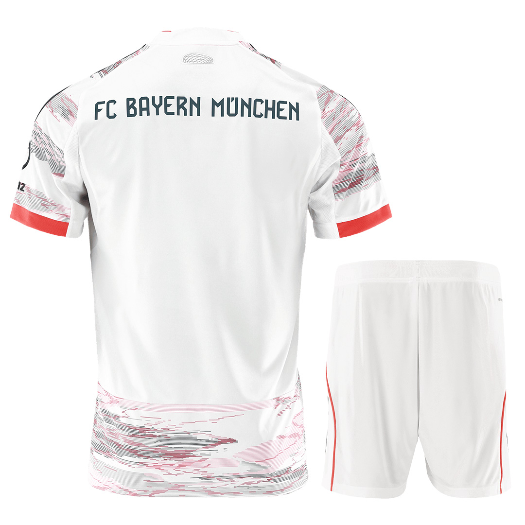 Bayern Munich Away Jersey Kit 2025/26 (back view)