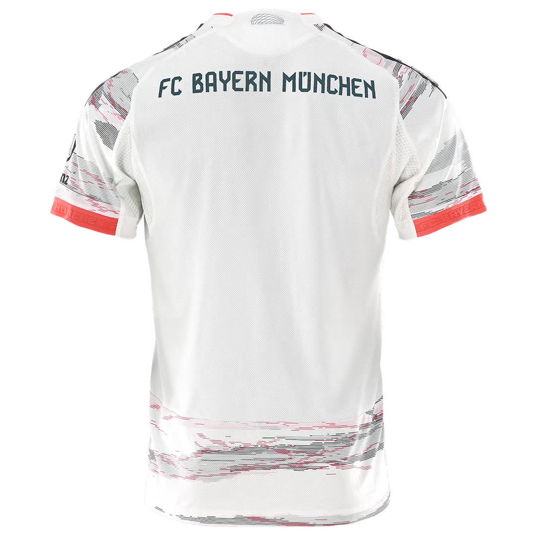 Bayern Munich Away Match Jersey Player Version 2025/26 (back view)