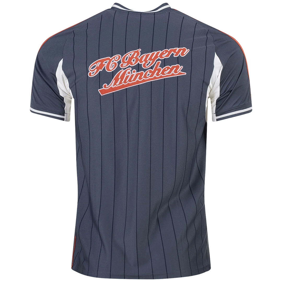 Bayern Munich US Baseball Jersey 2025/26 (back view)