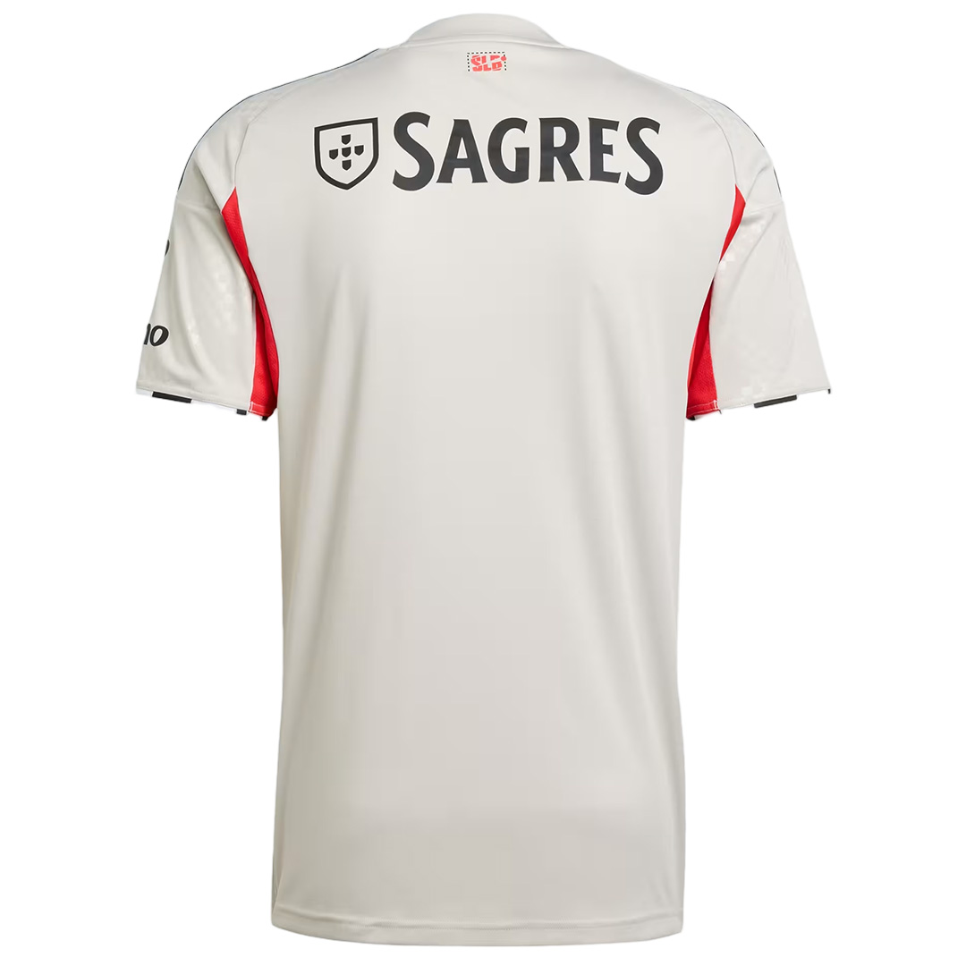 Benfica Away Jersey 2024/25 (back view)