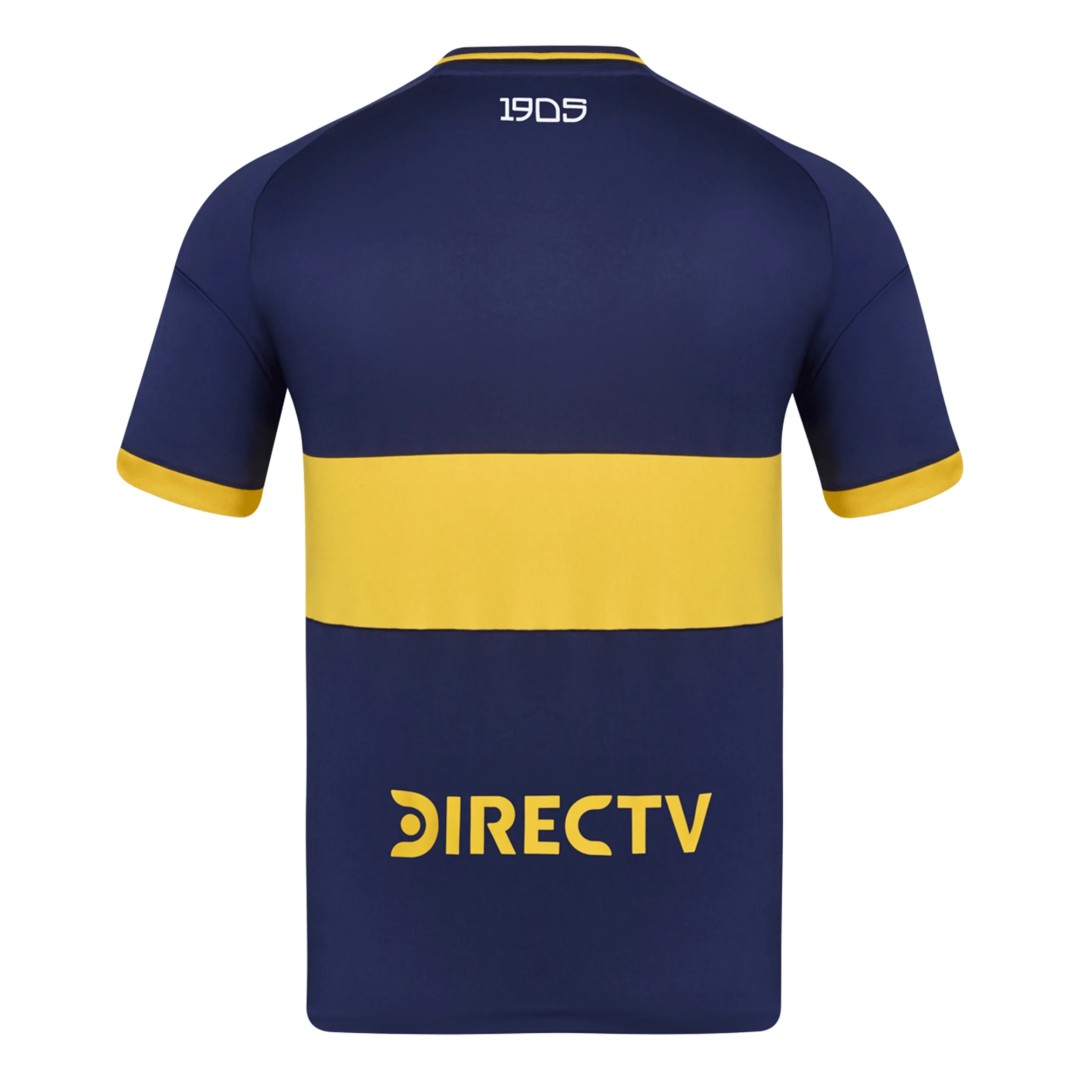 Boca Juniors Home Jersey 2025/26 (back view)