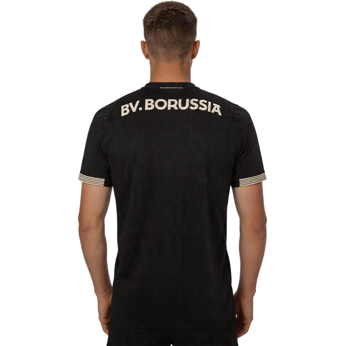 Borussia Dortmund 100th Anniversary Rote Erde Special Edition Jersey 2026 (back view)