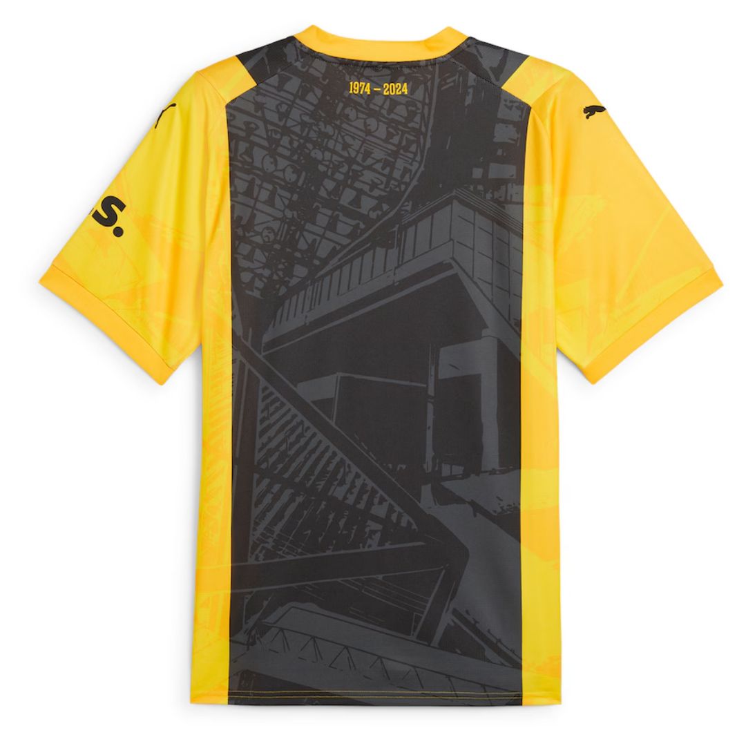 Borussia Dortmund 50th Anniversary Special Edition Jersey 2023/24 (back view)