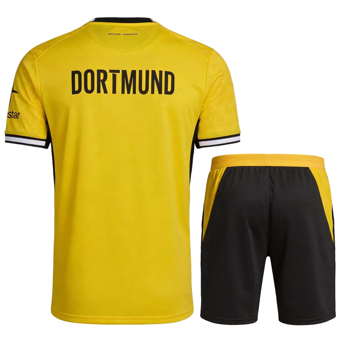 Borussia Dortmund Home Jersey Kit 2026/27 (back view)