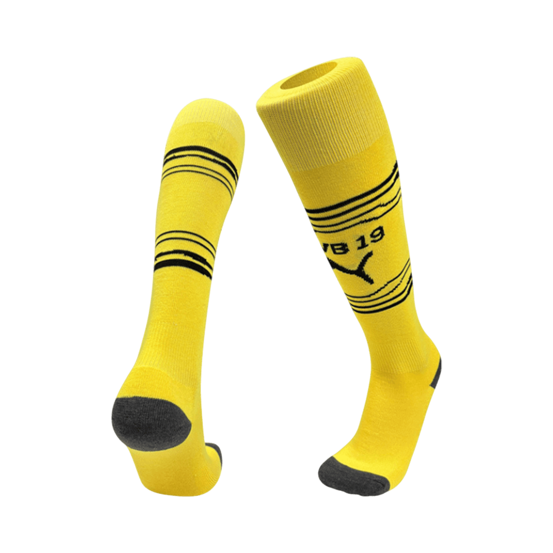 Borussia Dortmund Home Soccer Socks - Yellow