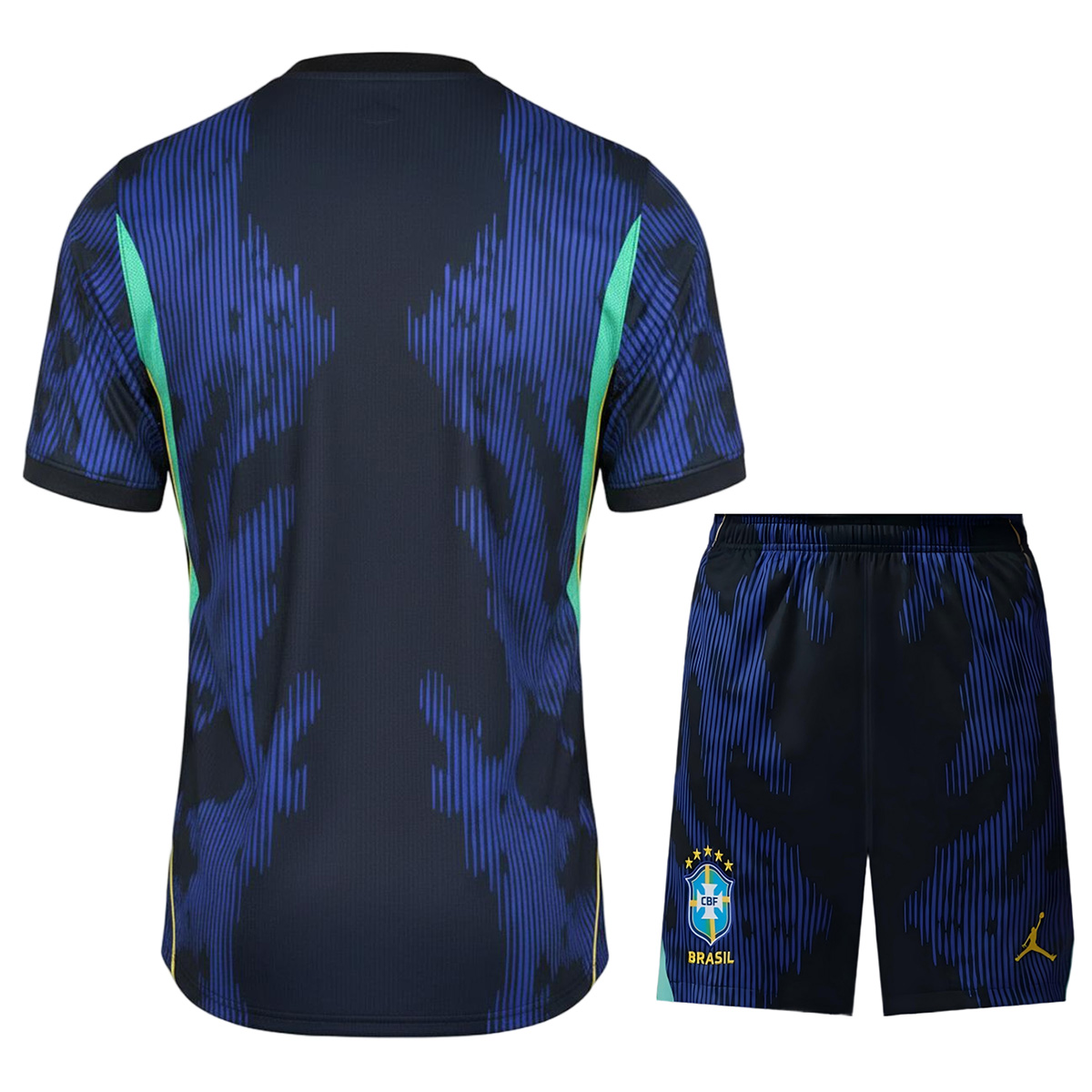 Brazil Away Jersey Kit World Cup 2026 (back view)