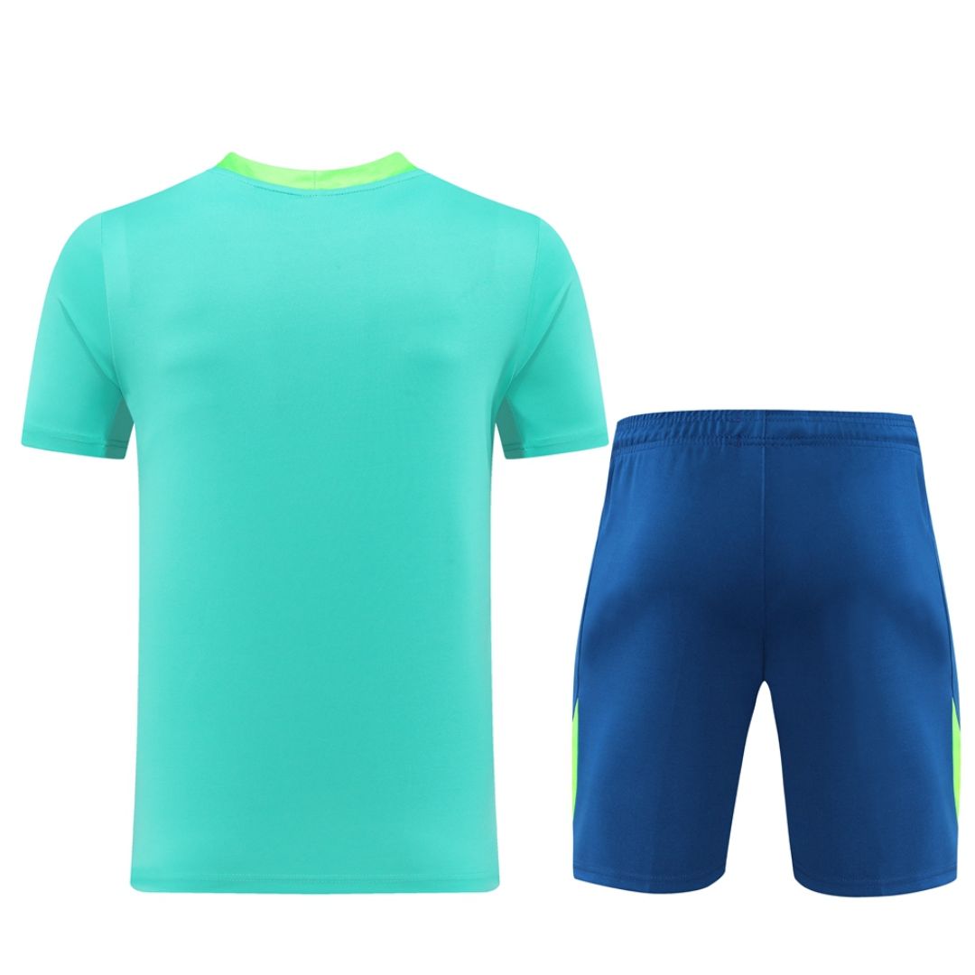 Brazil Pre-Match Kit Green Copa America 2024 (back view)