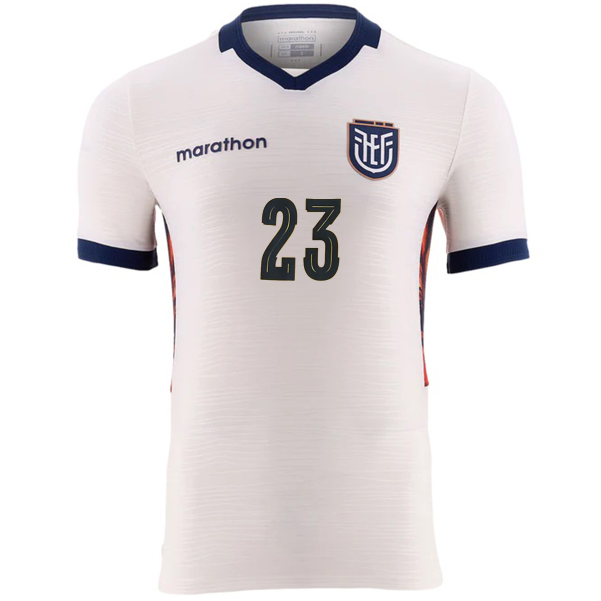 Caicedo #23 Ecuador Third Jersey World Cup 2026 (back view)