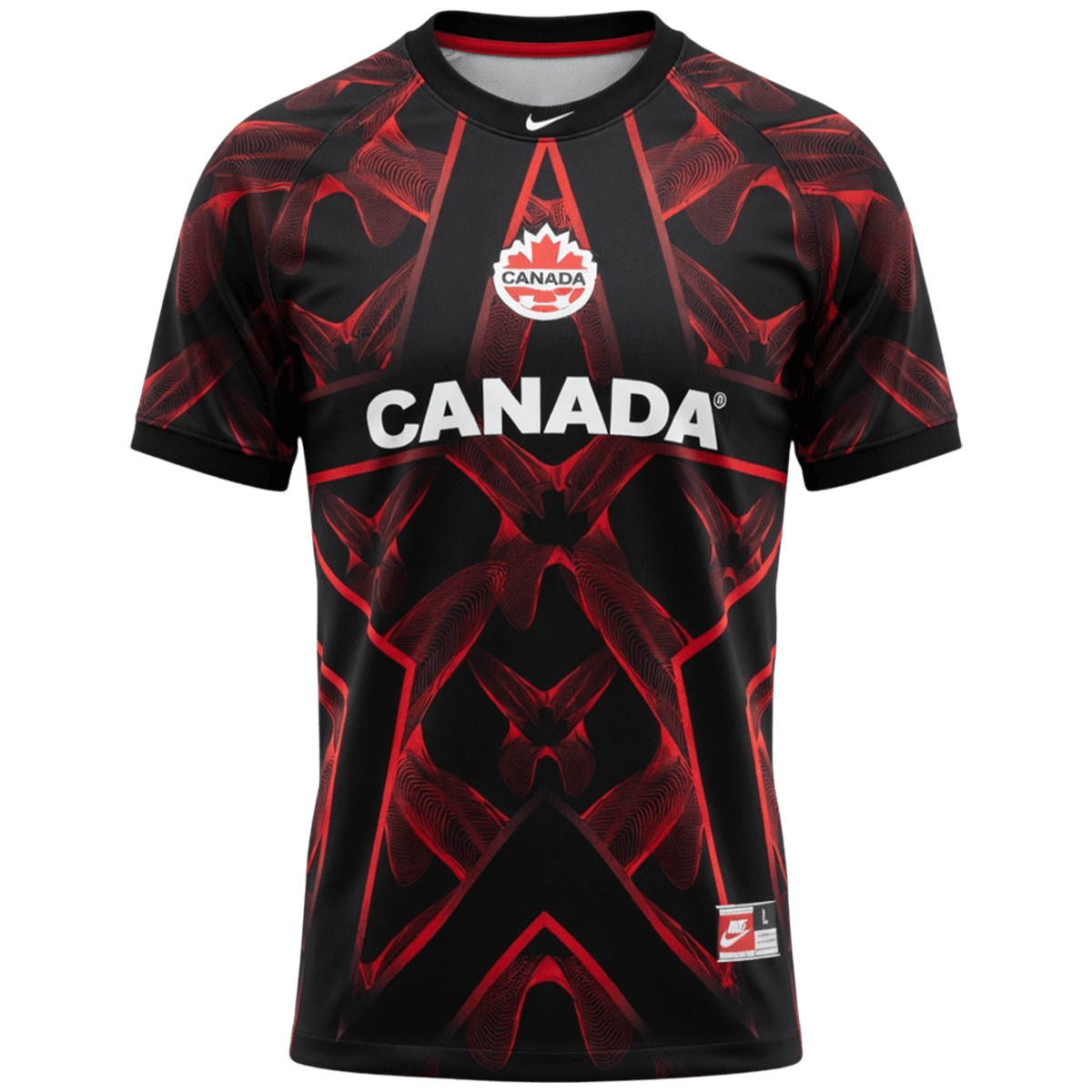 Canada Hollywood "Lifestyle" Goalkeeper Jersey World Cup 2026 (back view)