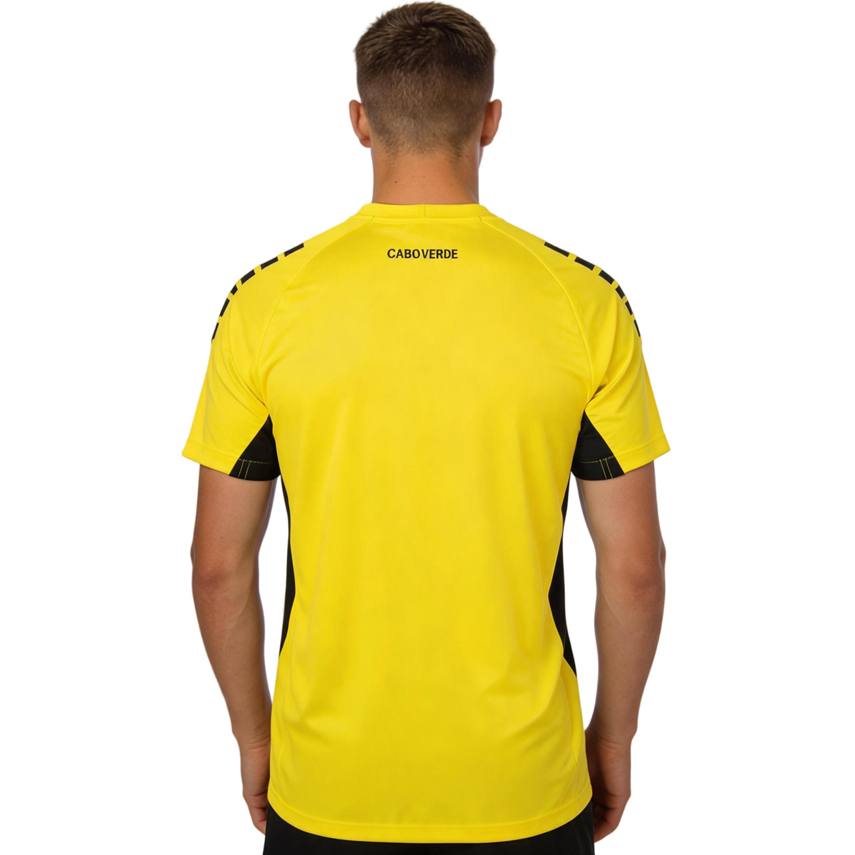 Cape Verde Goalkeeper Jersey World Cup 2026 (back view)