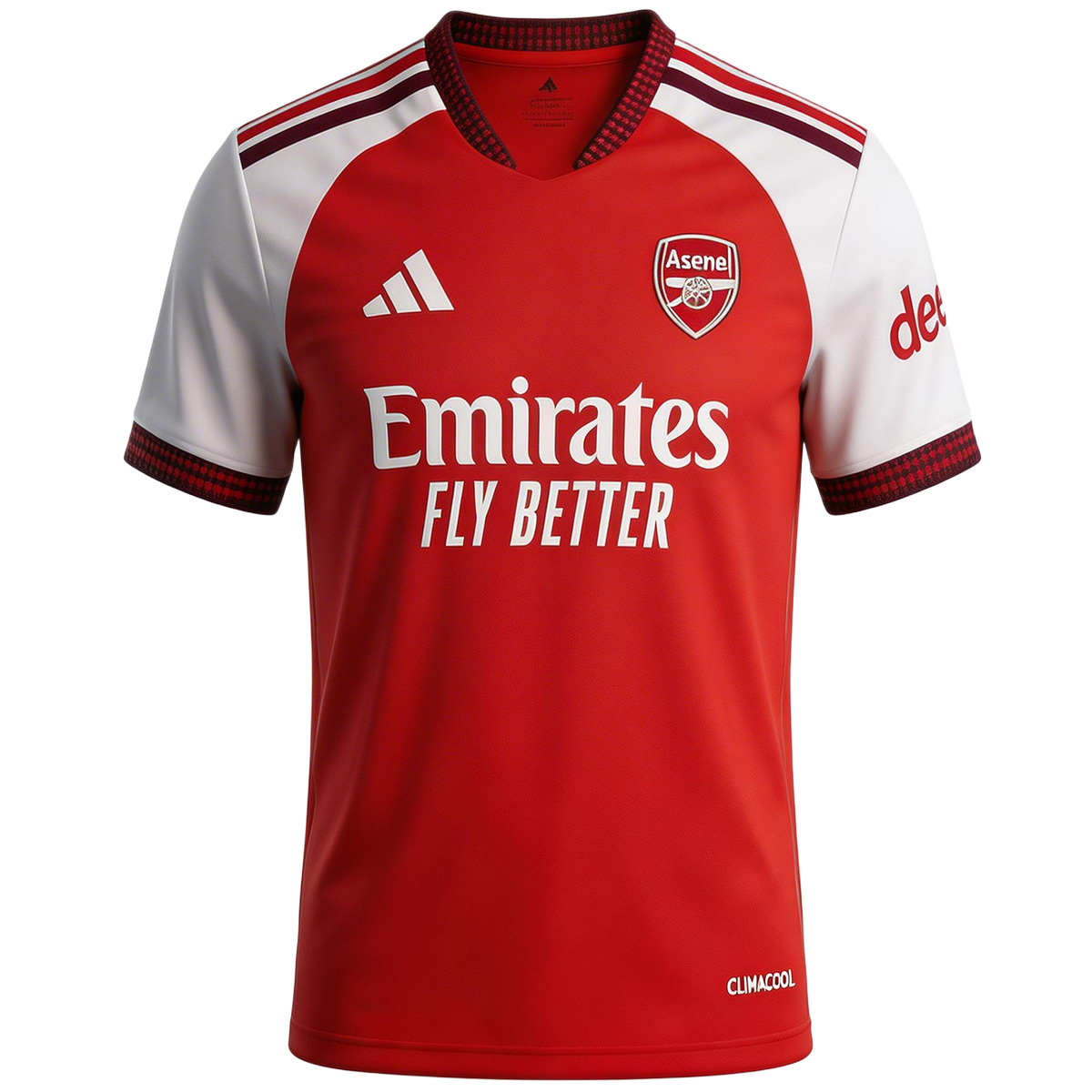 CHAMPIONS #26 Arsenal Home Jersey 2026/27 (back view)