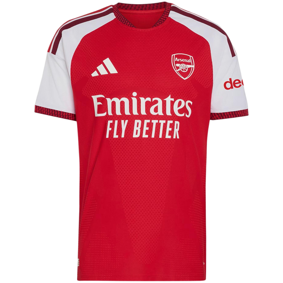 CHAMPIONS #26 Arsenal Home Match Jersey Player Version 2026/27 (back view)