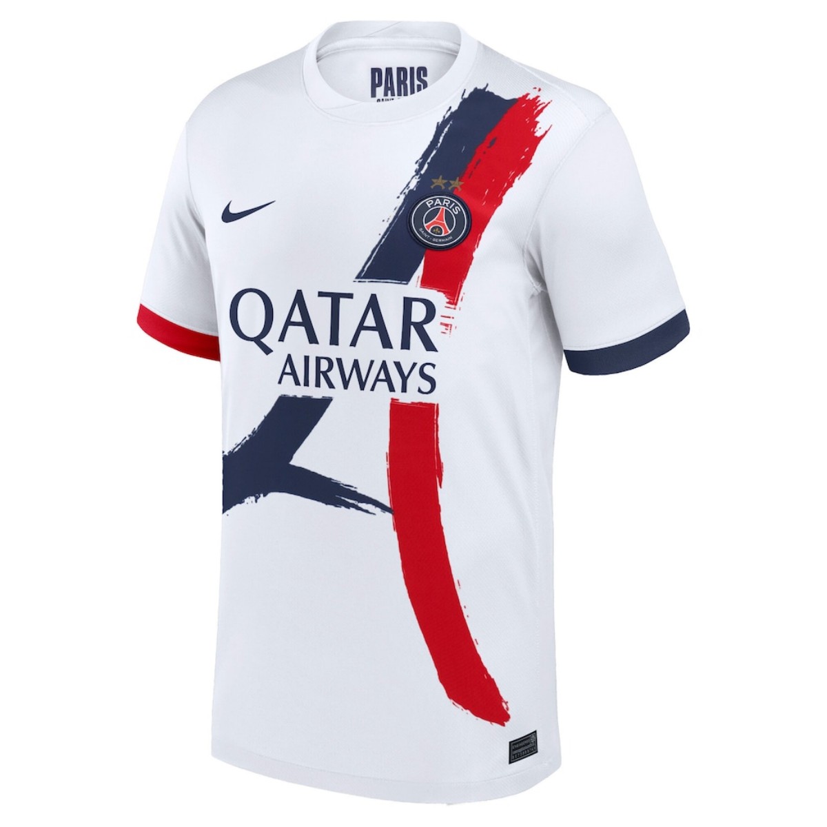 Champions of Europe #26 PSG Away Jersey 2025/26 - 2 Stars (back view)