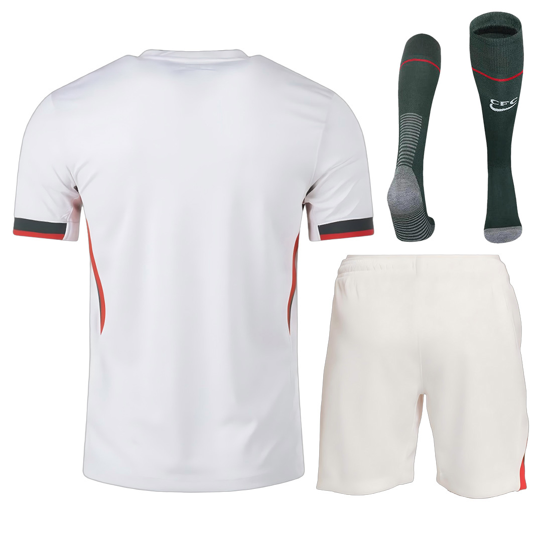 Chelsea Away Jersey Full Kit 2025/26 (back view)