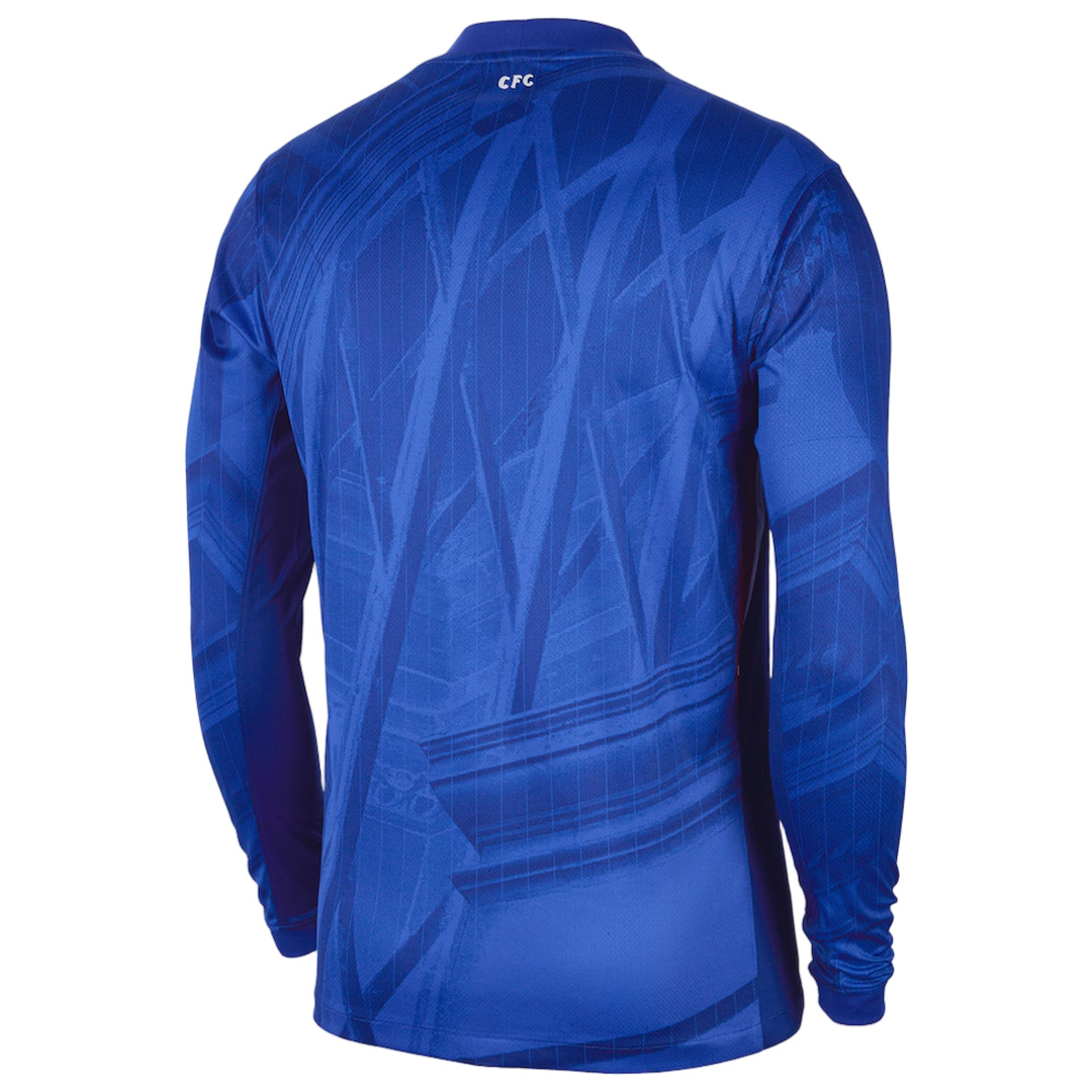 Chelsea Home Long Sleeve Jersey 2025/26 (back view)
